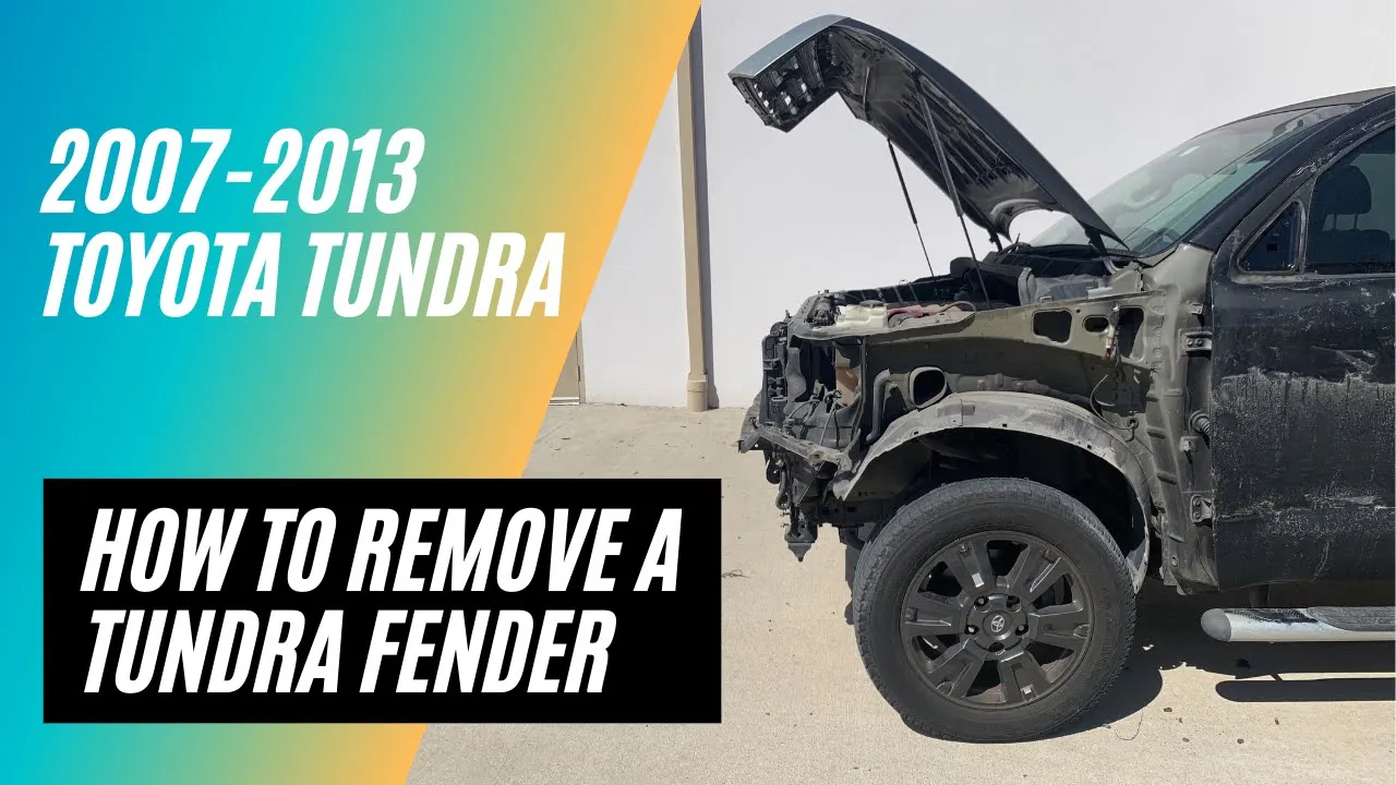 2007-2013 Toyota Tundra : Fender Painted