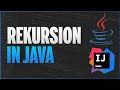 Java REKURSION verstehen in 5 min - Java Programmieren Lernen Deutsch