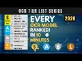 Best OCR AI 2026 Every Model Ranked Compared Tier List