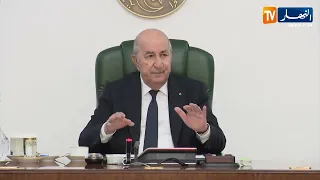 رئيس الجمهورية: يجب تقييم حجم الخسائر بشكل جاد واستعجالي