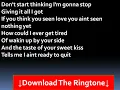 Jason Aldean - I Ain't Ready To Quit  Lyrics