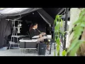 Download Lagu [Solo Camping] Camping with a Cozy Solo Tent While Listening to the Sound of the River | ASMR