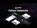 The Datepicker in Python apps - Plotly Dash