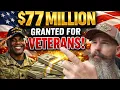 77 Million Dollars Granted From VA - These Grant Funds help to support State Veterans Cemeteries