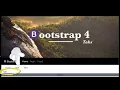 Bootstrap4 tabs
