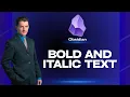 How to Bold and Italic Text in Obsidian Quick Guide 2026