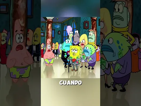 ¡Bob Esponja se vuelve multimillonario, pero Patricio oculta un secreto!#shorts