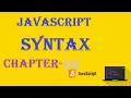 Syntax - JavaScript Tutorial