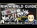 RimWorld Guide for Clothing - Automate Clothing Management No mods required Patch 1 6 2026