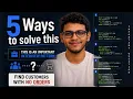 SQL Interview Question Solved in 5 Ways Must Know Pattern