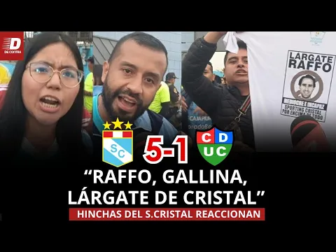 Download MP3 HINCHAS de SPORTING CRISTAL reaccionan a la VICTORIA contra UNION COMERCIO 5-1 | DE CONTRA