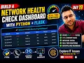 Build a Network Health Check Dashboard with Python Flask Netmiko Day 19