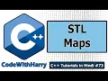 Map In C STL C Tutorials for Beginners