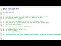 COP1000 Function Part 1 of 2