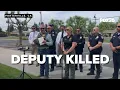 Tulare County Sheriff Boudreaux deputy-involved shooting news conference