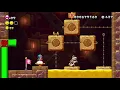 New Super Mario Bros U Deluxe Layer-Cake Desert- Stoneslide Tower all STAR coins