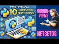 Python Interview Questions Answers Python Interview Preparation Python Training
