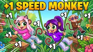 +1 Speed Monkey Escape! | Roblox