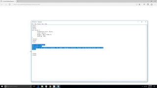HTML Using the Class Attribute