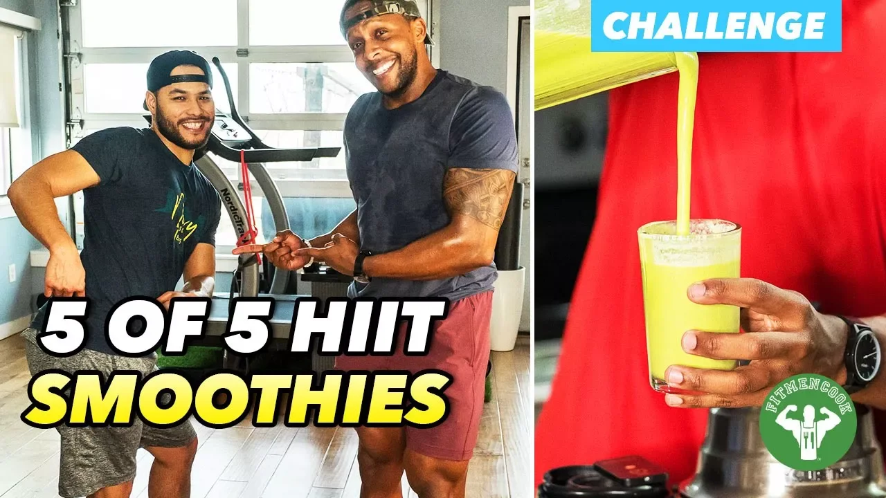 HIIT Smoothie Challenge 5: Hollywood Trainer & Pina Colada Protein Smoothie
