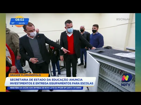 Secretaria de Estado da Educação anuncia investimentos e entrega equipamentos para escolas