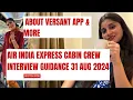 How to use versant app Guidance for the new candidate appearing for the interview