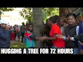 Lagu LIVE: Hugging a tree for 72 hours! Truphena Muthoni's final hours!!