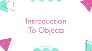 - Introduction To JavaScript Objects Modern JavaScript For Beginners