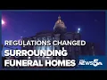Regulations surrounding funeral homes and crematories changed in 2024