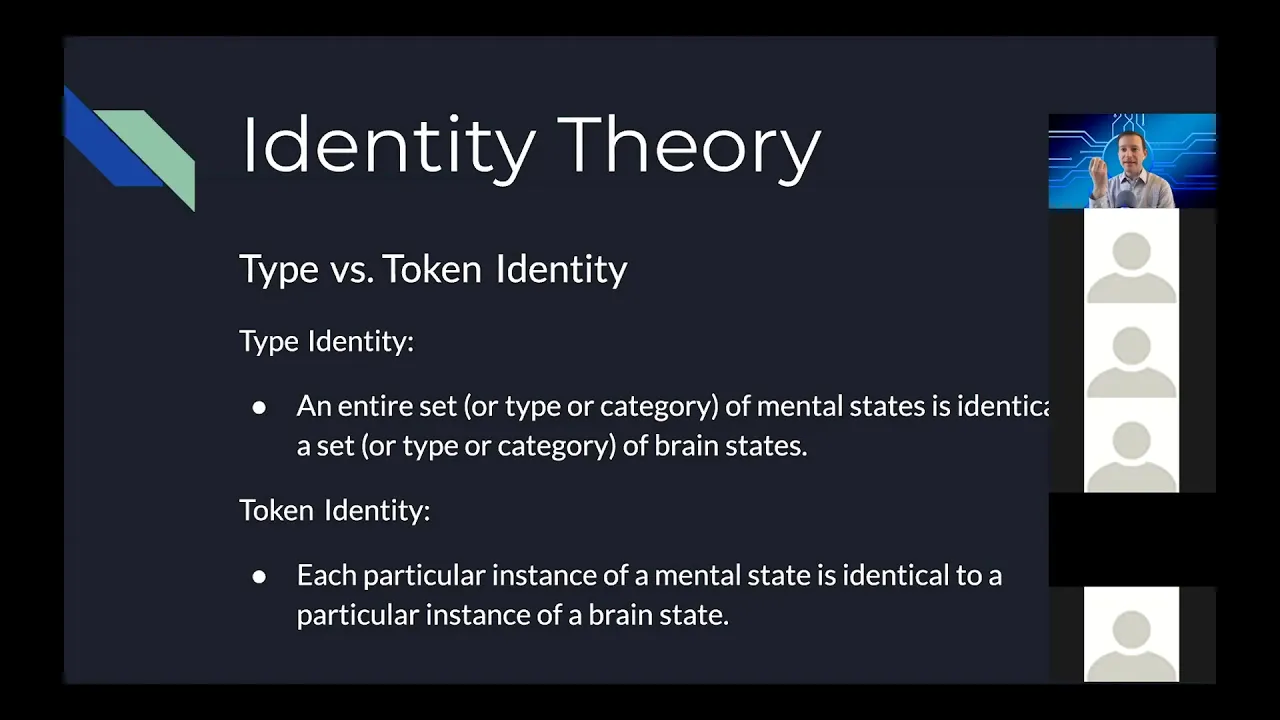 The Mind and Consciousness, Part 2: Materialist Theories of Mind
