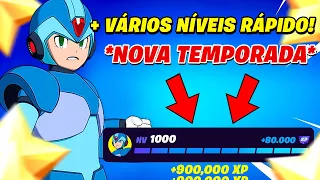 MELHOR MAPA DE XP *FUNCIONANDO* PARA SUBIR NÍVEL RÁPIDO na NOVA TEMPORADA 3 DO FORTNITE CAPÍTULO 7!