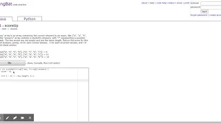 CodingBat Java AP-1 scoreUp