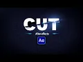 How to create AMAZING CUT and SLICE Text Animation in After Effects