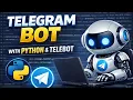 Build a Telegram Bot in Python TeleBot Beginner Tutorial Part 1