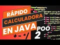 Calculadora Java POO Suma Resta Multiplica y Divide con CASE Calculator in java