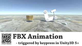 Unity3D - Triggering animations FBX with keypress trigger keyboard key