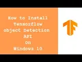 Tensorflow Object detection Install Tensorflow object Detection API setup windows Part-4
