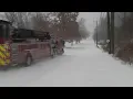 Icy snow blankets Charlottesville streets