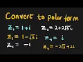 POLAR form of a Complex Number