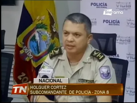 Detienen a 4 miembros de una banda delictiva en Guayas y Carchi