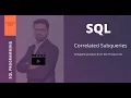 SQL Interview Questions Series Correlated Sub-queries - Case 2