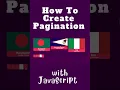 Learn How to Create JavaScript Pagination in Just 60 Seconds