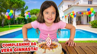 COMPLEANNO DI NOEMI CAVALERI GINNASTA 9 ANNI!