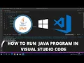How to Run JAVA in Visual Studio Code on Windows 10 2022