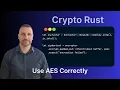 AES in Rust CBC Mode Real-World Encryption Explained