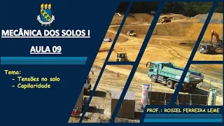 AULA 09 TENSÕES NO SOLO E CAPILARIDADE (PARTE 02)