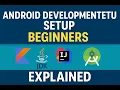 Android Development Setup for Beginners Kotlin JDK IntelliJ Android Studio Explained Clearly