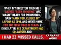 They Denied Me a Promotion So I Stopped Doing the Work That Kept the Company Afloat