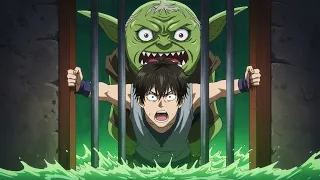 شاب ضعيف قضي 24 ساعه هروبا من وحوش الغيلان ملخص انمي كامل 