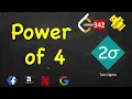 Power of Four LeetCode 342 C Java Python
